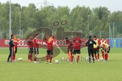 Regionalliga Bayern - FC Ingolstadt 04 II - U23 - Trainingsauftakt - Saison 2015/2016 - Cheftrainer Stefan Leitl und Co-Trainer Ersin Demir beim Trainingsauftakt