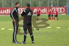 Regionalliga Bayern - FC Ingolstadt 04 II - U23 - Trainingsauftakt - Saison 2015/2016 - Cheftrainer Stefan Leitl und Co-Trainer Ersin Demir