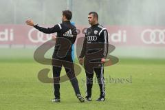 Regionalliga Bayern - FC Ingolstadt 04 II - U23 - Trainingsauftakt - Saison 2015/2016 - Cheftrainer Stefan Leitl und neuer Co-Trainer Ersin Demir