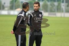 Regionalliga Bayern - FC Ingolstadt 04 II - U23 - Trainingsauftakt - Saison 2015/2016 - Co-Trainer Ersin Demir und Cheftrainer Stefan Leitl