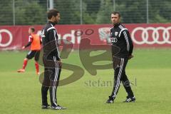 Regionalliga Bayern - FC Ingolstadt 04 II - U23 - Trainingsauftakt - Saison 2015/2016 - Cheftrainer Stefan Leitl und Co-Trainer Ersin Demir