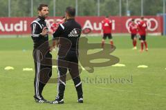 Regionalliga Bayern - FC Ingolstadt 04 II - U23 - Trainingsauftakt - Saison 2015/2016 - Cheftrainer Stefan Leitl und Co-Trainer Ersin Demir