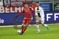 1. Bundesliga - Fußball - FC Ingolstadt 04 - SC Freiburg - Pascal Groß (10, FCI) Gulde, Manuel (5 Freiburg)