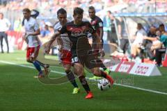 1. BL - Saison 2016/2017 - Hamburger SV - FC Ingolstadt 04 - Pascal Groß (#10 FCI) - Foto: Meyer Jürgen