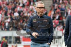 1. Bundesliga - Fußball - 1. FC Köln - FC Ingolstadt 04 - Cheftrainer Peter Stöger (Köln) vor dem Spiel