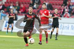 1. BL - Saison 2016/2017 - FSV Mainz 05 - FC Ingolstadt 04 - Mathew Leckie (#7 FCI) - Suat Serdar (#45 Mainz) - Foto: Meyer Jürgen