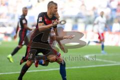 1. BL - Saison 2016/2017 - Hamburger SV - FC Ingolstadt 04 - Lukas Hinterseer (#16 FCI) - Foto: Meyer Jürgen