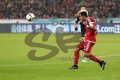 1. Bundesliga - Fußball - Bayer Leverkusen - FC Ingolstadt 04 - Kopfball Darío Lezcano (11, FCI)