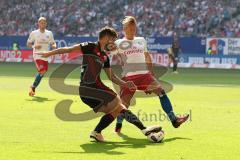 1. Bundesliga - Fußball - Hamburger SV - FC Ingolstadt 04 - Mathew Leckie (7, FCI) Ostrzolek, Matthias (22 HSV)