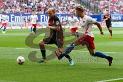 1. BL - Saison 2016/2017 - Hamburger SV - FC Ingolstadt 04 - Tobias Levels (#28 FCI) - Foto: Meyer Jürgen