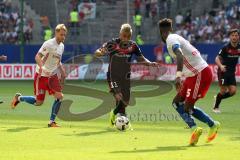 1. Bundesliga - Fußball - Hamburger SV - FC Ingolstadt 04 - mitte Angriff Darío Lezcano (11, FCI)