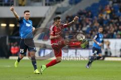 1. Bundesliga - Fußball - TSG 1899 Hoffenheim - FC Ingolstadt 04 - Niklas Süle (TSG 25) Darío Lezcano (11, FCI)