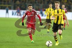 1. Bundesliga - Fußball - Borussia Dortmund - FC Ingolstadt 04 - 1:0 - Mathew Leckie (7, FCI) Matthias Ginter (BVB 28)