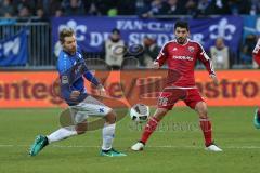 1. Bundesliga - Fußball - SV Darmstadt 98 - FC Ingolstadt 04 - rechts Almog Cohen (36, FCI)