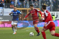 1. Bundesliga - Fußball - SV Darmstadt 98 - FC Ingolstadt 04 - Änis Ben-Hatira (28 Darmstadt 98) Pascal Groß (10, FCI) Mathew Leckie (7, FCI)