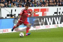 1. Bundesliga - Fußball - TSG 1899 Hoffenheim - FC Ingolstadt 04 - Stefan Lex (14, FCI) Flanke