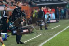 1. Bundesliga - Fußball - FC Augsburg - FC Ingolstadt 04 - schreit ins Feld Cheftrainer Maik Walpurgis (FCI)