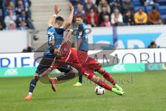 1. Bundesliga - Fußball - TSG 1899 Hoffenheim - FC Ingolstadt 04 - Marvin Matip (34, FCI) Sandro Wagner (TSG 14)  Zweikampf