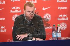 1. Bundesliga - Fußball - RB Leipzig - FC Ingolstadt 04 - Pressekonferenz nach dem Spiel, Cheftrainer Maik Walpurgis (FCI)