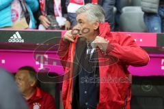 1. Bundesliga - Fußball - FC Bayern - FC Ingolstadt 04 - Cheftrainer Carlo Ancelotti (Bayern)