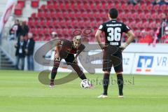 1. BL - Saison 2016/2017 - FSV Mainz 05 - FC Ingolstadt 04 - Lezano Farina,Dario (#37 FCI) - Almog Cohen (#36 FCI) -  beim Anstoss - Foto: Meyer Jürgen