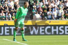 1. Bundesliga - Fußball - Borussia Mönchengladbach - FC Ingolstadt 04 - Torwart Örjan Haskjard Nyland (1, FCI) schreit ins feld