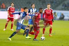 1. BL - Saison 2016/2017 - Hertha BSC - FC Ingolstadt 04 - Roger de Oliveira Bernardo (#8 FCI) - Foto: Meyer Jürgen