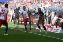 1. BL - Saison 2016/2017 - Hamburger SV - FC Ingolstadt 04 - Lezano Farina,Dario (#37 FCI) - Foto: Meyer Jürgen