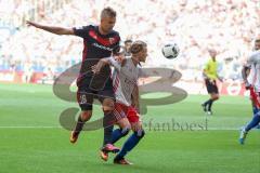 1. Bundesliga - Fußball - Hamburger SV - FC Ingolstadt 04 - Lukas Hinterseer (16, FCI) Ostrzolek, Matthias (22 HSV)