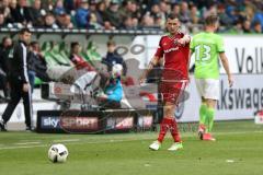 1. Bundesliga - Fußball - VfL Wolfsburg - FC Ingolstadt 04 - FreistoßPascal Groß (10, FCI)