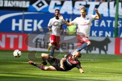 1. BL - Saison 2016/2017 - Hamburger SV - FC Ingolstadt 04 - Moritz Hartmann (#9 FCI) - Foto: Meyer Jürgen