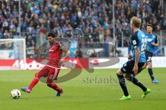 1. Bundesliga - Fußball - TSG 1899 Hoffenheim - FC Ingolstadt 04 - Almog Cohen (36, FCI) Kevin Vogt (TSG 22)