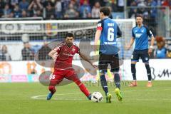 1. Bundesliga - Fußball - TSG 1899 Hoffenheim - FC Ingolstadt 04 - Almog Cohen (36, FCI) Sebastian Rudy (TSG 6)