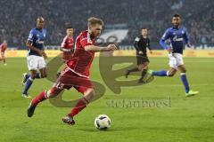 1. Bundesliga - Fußball - FC Schalke 04 - FC Ingolstadt 04 - Angriff Robert Leipertz (13, FCI)