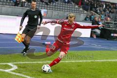 1. BL - Saison 2016/2017 - Hertha BSC - FC Ingolstadt 04 - Florent Hadergjonaj (#33 FCI) - Foto: Meyer Jürgen