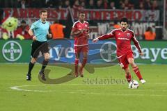 1. Bundesliga - Fußball - Bayer Leverkusen - FC Ingolstadt 04 - Almog Cohen (36, FCI) Roger de Oliveira Bernardo (8, FCI)