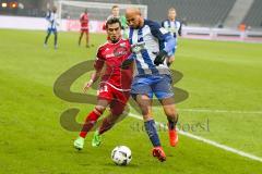 1. BL - Saison 2016/2017 - Hertha BSC - FC Ingolstadt 04 - Lezcano Farina,Dario (#37 FCI) - Foto: Meyer Jürgen