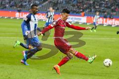 1. BL - Saison 2016/2017 - Hertha BSC - FC Ingolstadt 04 - Alfredo Morales (#6 FCI) - Foto: Meyer Jürgen