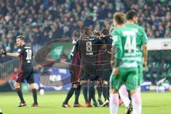1. Bundesliga - Fußball - Werder Bremen - FC Ingolstadt 04 - Tor 1:1 Ausgleich durch Markus Suttner (29, FCI)   Jubel