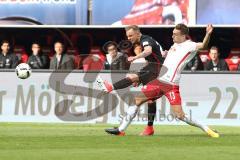 1. Bundesliga - Fußball - RB Leipzig - FC Ingolstadt 04 - Sonny Kittel (21, FCI) Stefan Ilsanker (13 Leipzig)