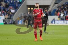 1. Bundesliga - Fußball - TSG 1899 Hoffenheim - FC Ingolstadt 04 - Spiel ist aus 5:2, hängende Köpfe, FCI geht zu den mitgereisten Fans, Anthony Jung (3, FCI)