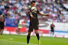 1. BL - Saison 2016/2017 - Hamburger SV - FC Ingolstadt 04 -Alfredo Morales #6 FCI) - Foto: Meyer Jürgen