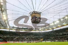 1. Bundesliga - Fußball - Eintracht Frankfurt - FC Ingolstadt 04 - Sieg für Ingolstadt in Frankfurt 0:2, Jubel Stadion