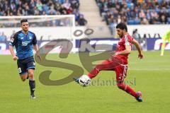 1. Bundesliga - Fußball - TSG 1899 Hoffenheim - FC Ingolstadt 04 - Marco Terrazzino (TSG 23) Almog Cohen (36, FCI)