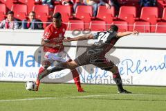 1. BL - Saison 2016/2017 - FSV Mainz 05 - FC Ingolstadt 04 - Marvin Matip (#34 FCI) - Jhon Cordoba (#15 Mainz) -  Foto: Meyer Jürgen
