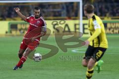 1. Bundesliga - Fußball - Borussia Dortmund - FC Ingolstadt 04 - 1:0 - Marvin Matip (34, FCI) Marcel Schmelzer (BVB 29)