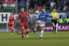 1. Bundesliga - Fußball - SV Darmstadt 98 - FC Ingolstadt 04 - Moritz Hartmann (9, FCI) Immanuel Höhn (21 Darmstadt 98)