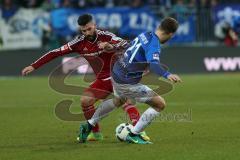 1. Bundesliga - Fußball - SV Darmstadt 98 - FC Ingolstadt 04 - Anthony Jung (3, FCI) Immanuel Höhn (21 Darmstadt 98)