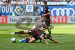 1. BL - Saison 2016/2017 - Hamburger SV - FC Ingolstadt 04 - Mathew Leckie (#7 FCI) - Foto: Meyer Jürgen