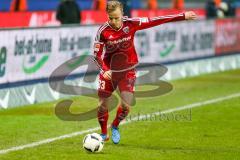 1. BL - Saison 2016/2017 - Hertha BSC - FC Ingolstadt 04 - Florent Hadergjonaj (#33 FCI) - Foto: Meyer Jürgen